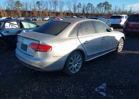 2012 Audi A4 2.0T Premium from USA, damaged, VIN WAUFFAFL2CN015359